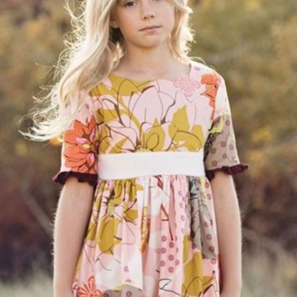 Persnickety Autumn Splendor Tea Party Dress - Picture 4 of 9